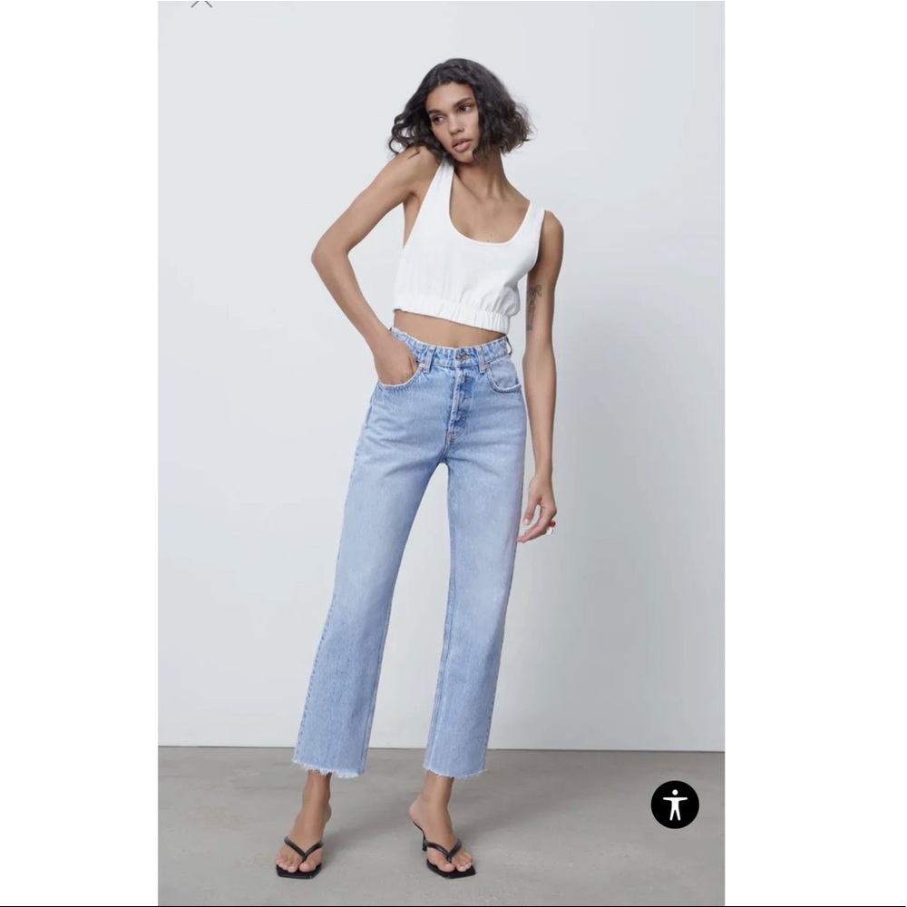 Zara Straight Leg Jeans